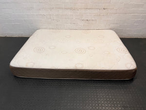 Truform Lifestyle 2000 Queen Orthopaedic Mattress — Well Used Mattress – top view