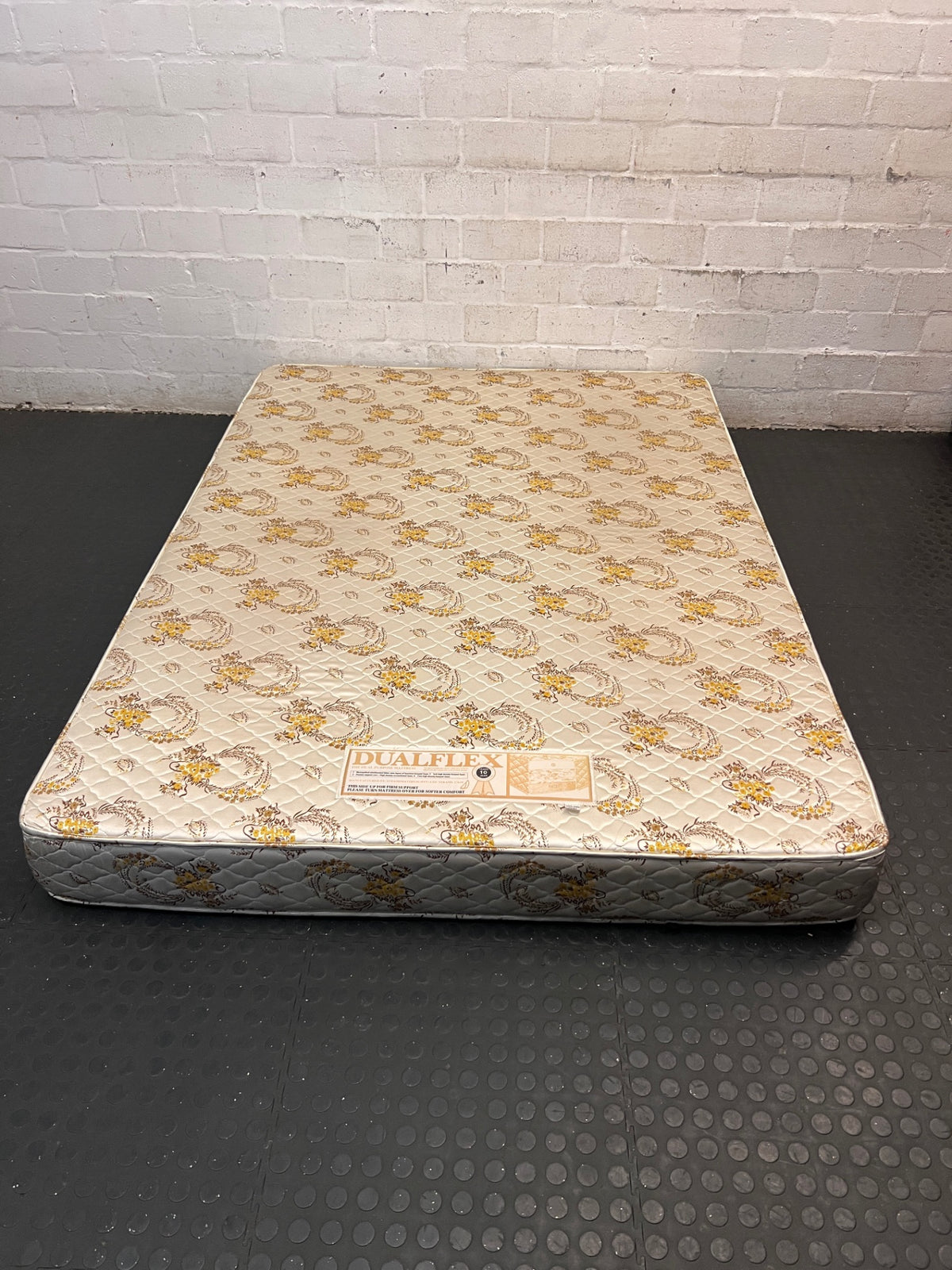Dualflex Patterned Double Mattress – main front view