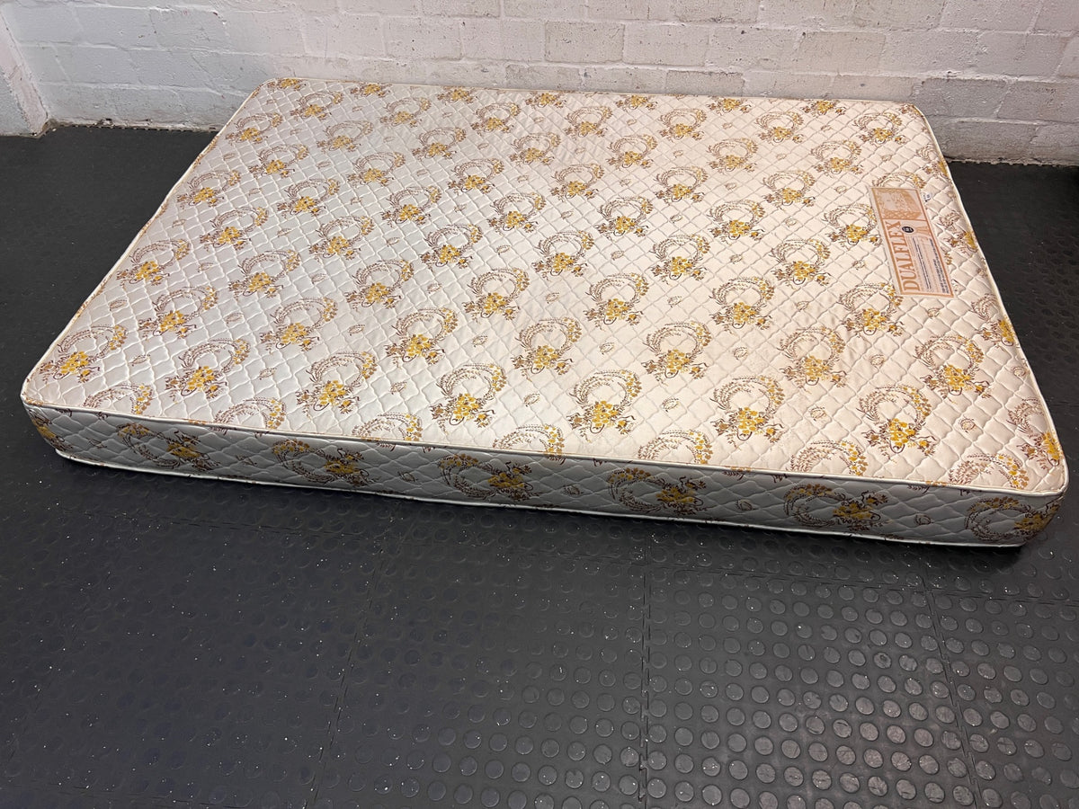 Dualflex Patterned Double Mattress – top view