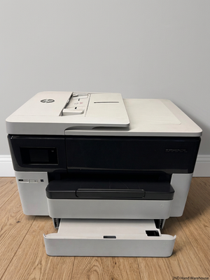 HP OfficeJet Pro 7740 All-in-One Wide Format Printer — Prints with Small Lines; Low Ink – styled product image