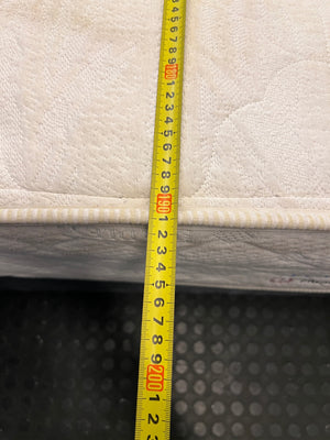 Padley Luxury Rose Double Base Set — Well Used with Visible Marks – depth measurement