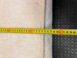 Padley Luxury Rose Double Base Set — Well Used with Visible Marks – width measurement