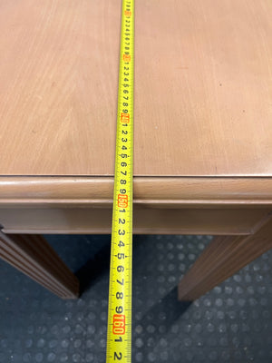 Beechwood Office Desk with 3 Drawers — Surface Mark on Desk Top – width measurement