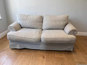 Grey Coricraft 2 Seater Couch — Good Working Order – styled product image