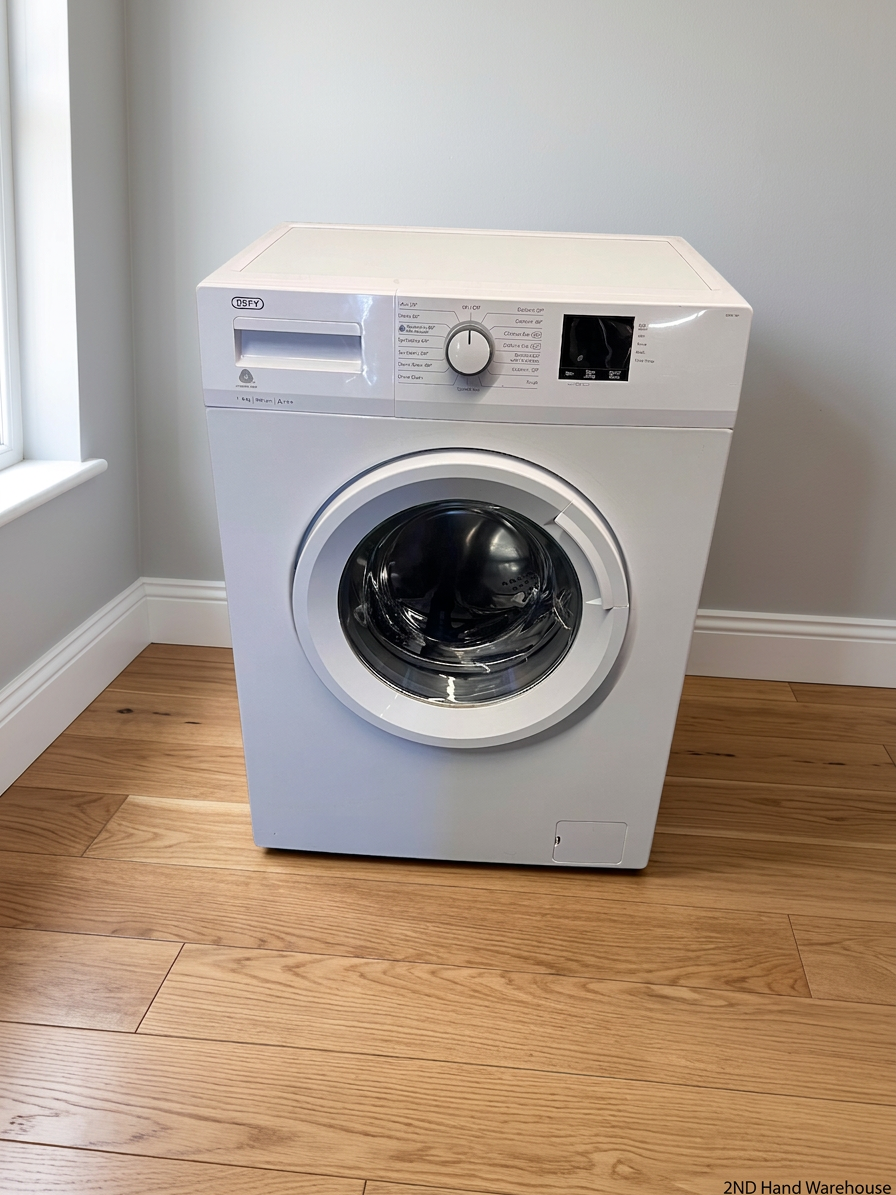 Defy 6kg White Front Loading Washing Machine — Good Working Order