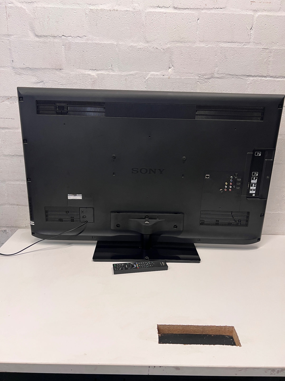 Sony Bravia 46" Television with Pedestal Stand — Good Working Order – condition detail