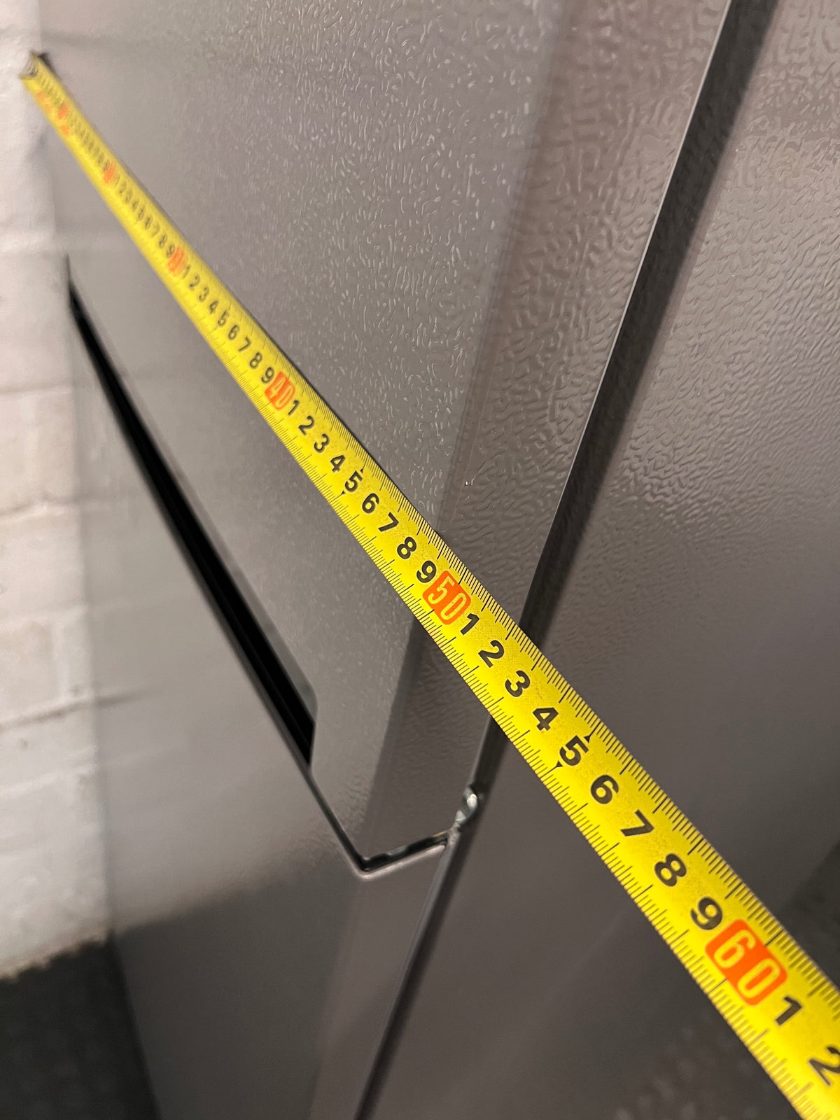Defy Silver Two-Door Fridge Freezer — Good Working Order – depth measurement