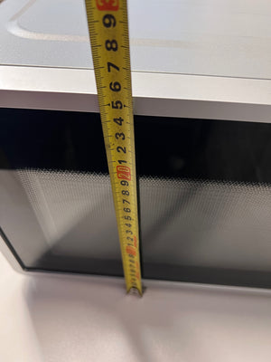 Safeway Countertop Microwave in Silver Finish — Good Working Order – height measurement
