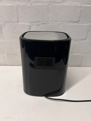 Milex Silver and Black Air Fryer — Good Working Order – back view
