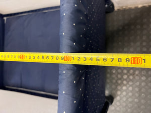 Polka Dot Portable Baby Cot and Playpen — Fair Condition; Large Frame Size – depth measurement