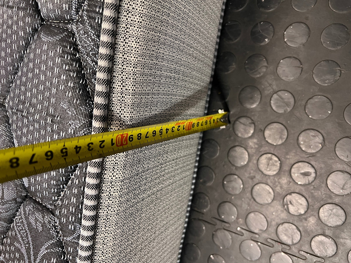 Queen Size Quilted Pattern Mattress – height measurement