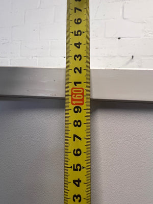Classic White 4-Tier Bookshelf – height measurement