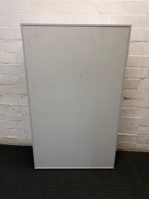Tall Grey Two-Door Storage Wardrobe – back view