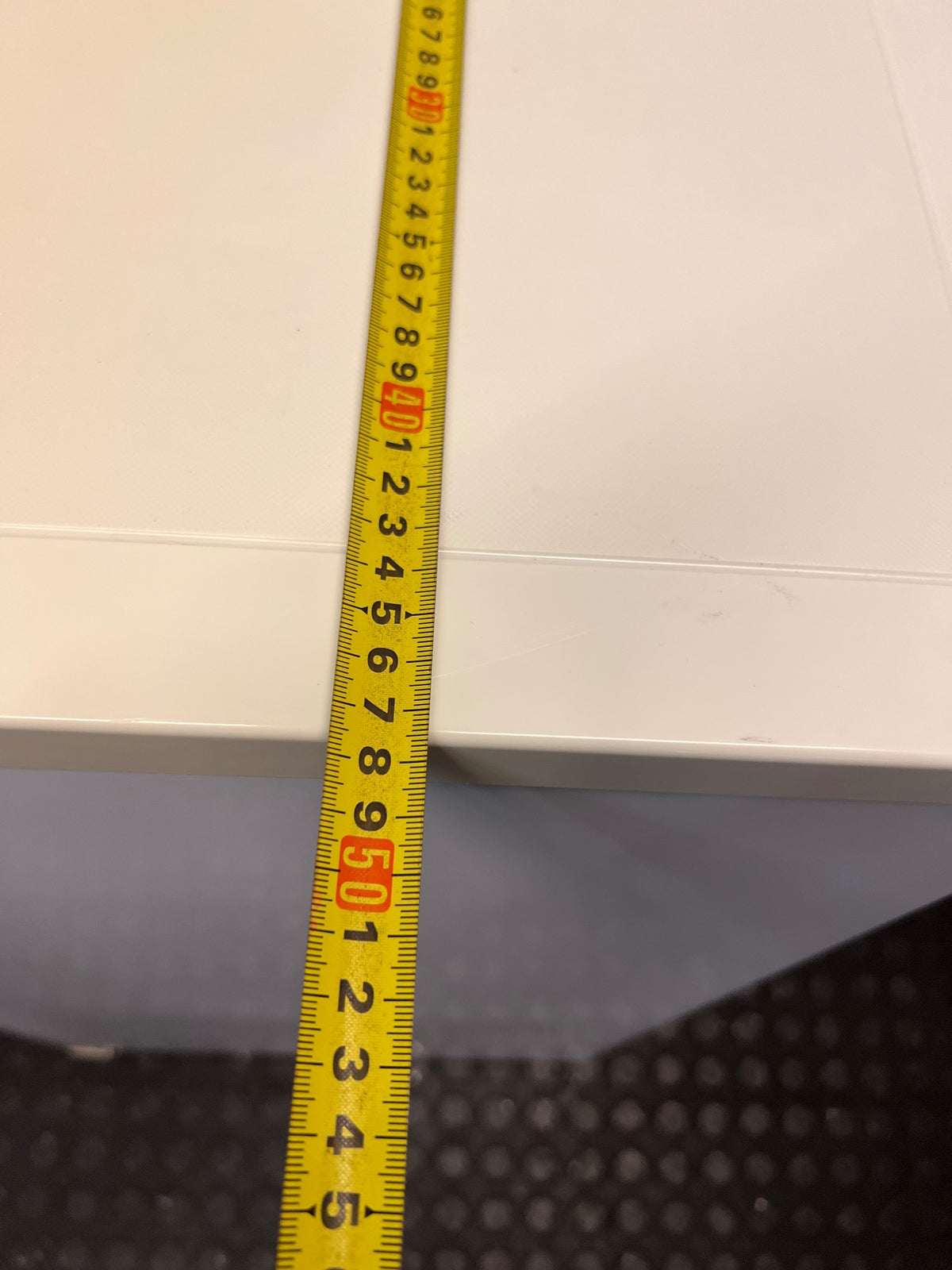 Defy White Compact Bar Fridge — Good Working Order – width measurement