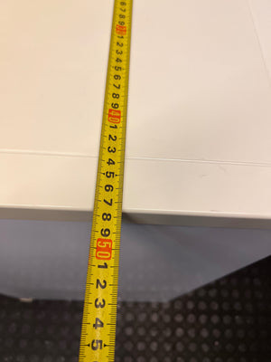 Defy White Compact Bar Fridge — Good Working Order – width measurement