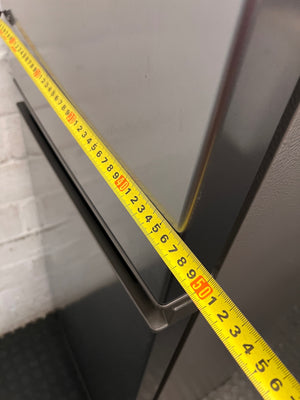 Hisense Silver Top-Freezer Fridge — Good Working Order – depth measurement