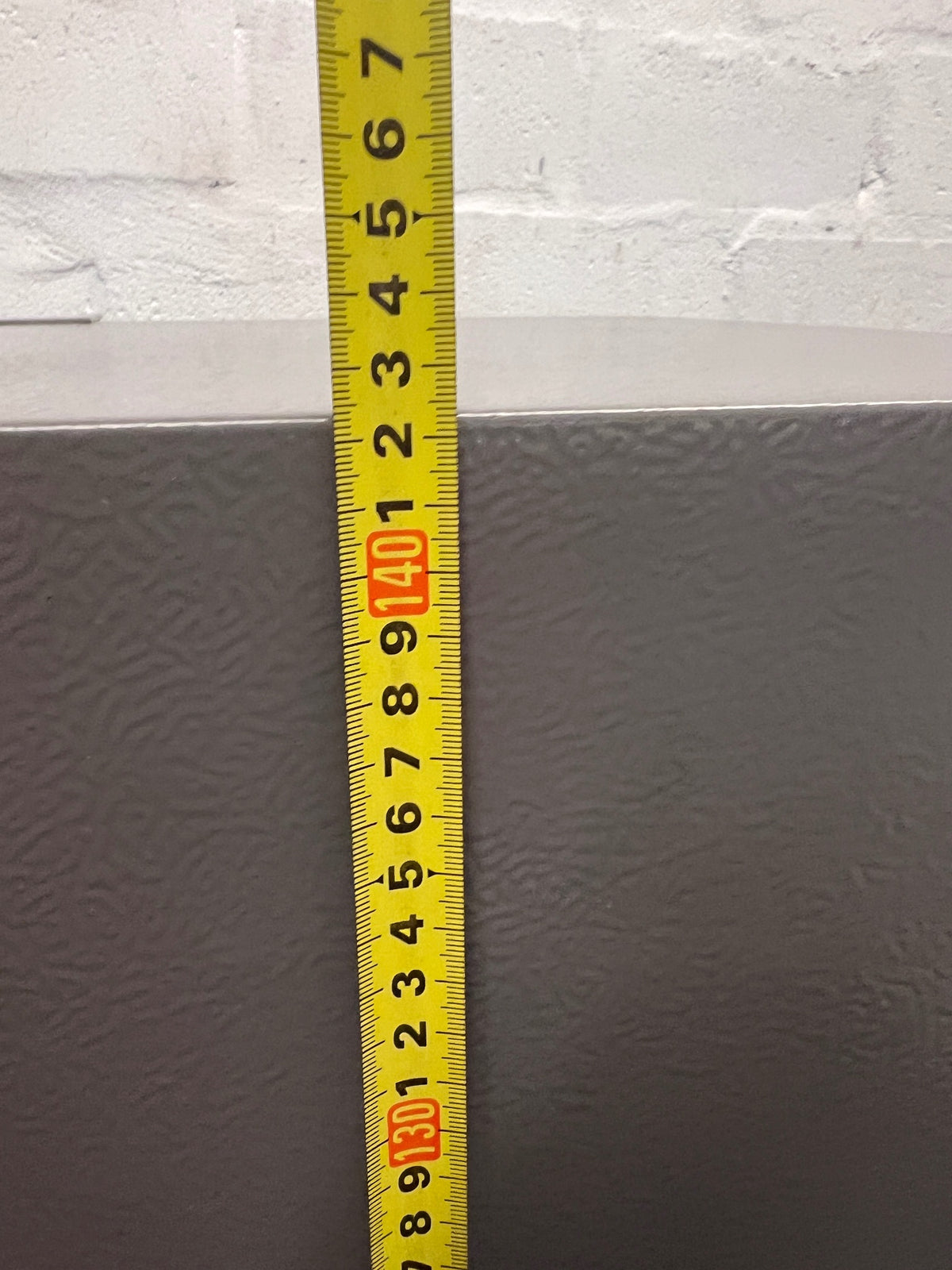 Hisense Silver Top-Freezer Fridge — Good Working Order – height measurement