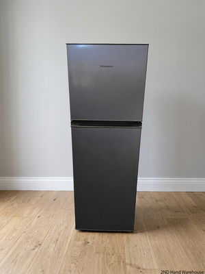 Hisense Silver Top-Freezer Fridge — Good Working Order – styled product image