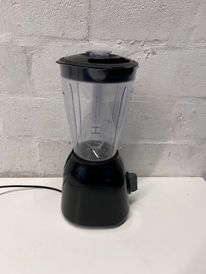 Ottimo Black and Clear Plastic Jug Blender — Good Working Order – back view