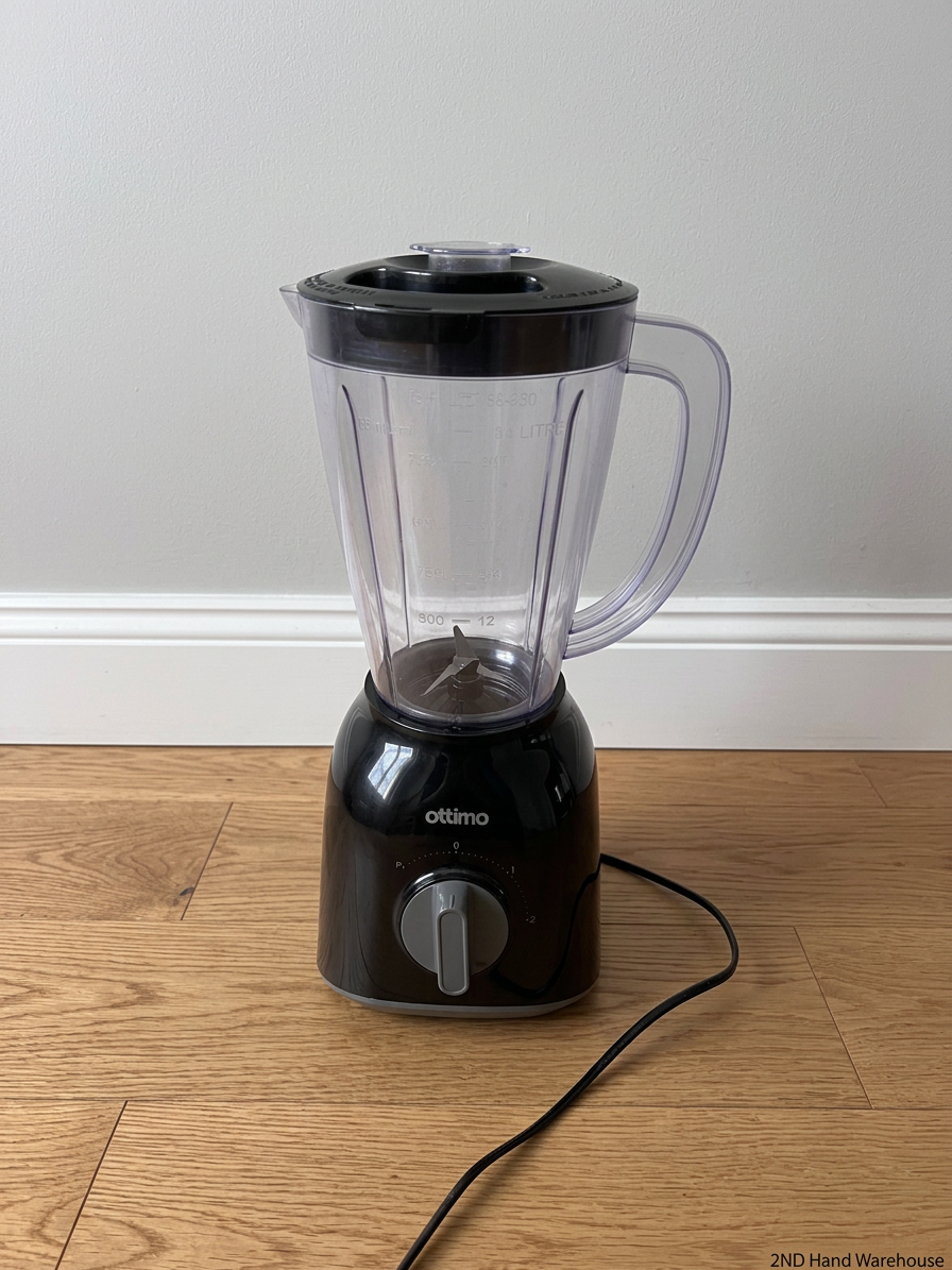 Ottimo Black and Clear Plastic Jug Blender — Good Working Order – styled product image