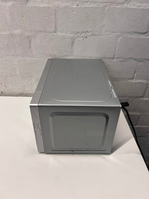 Russell Hobbs Silver Mirror-Finish Microwave – back view