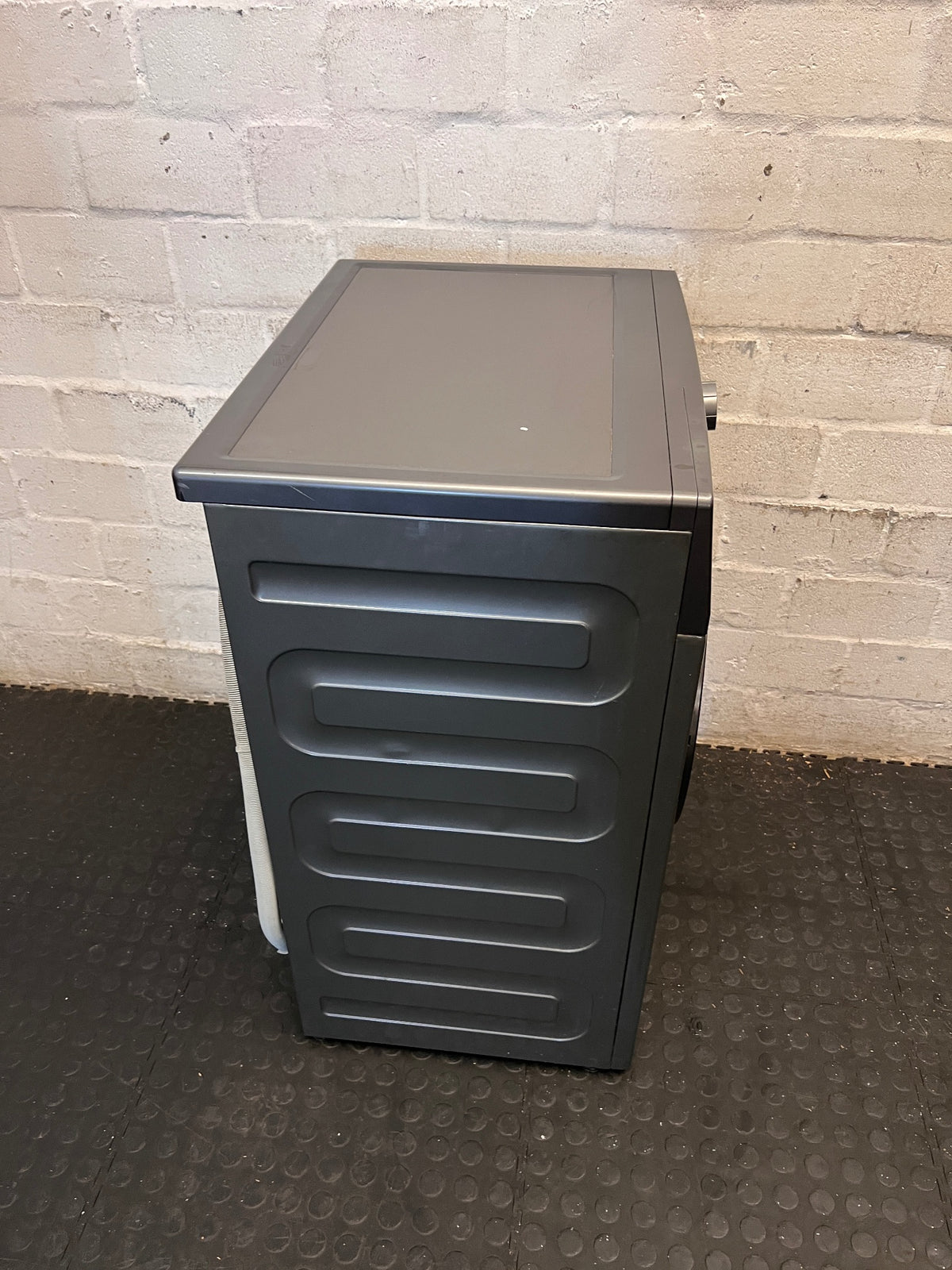 Defy Front Loader Washing Machine in Metallic Grey — Good Working Order – top view