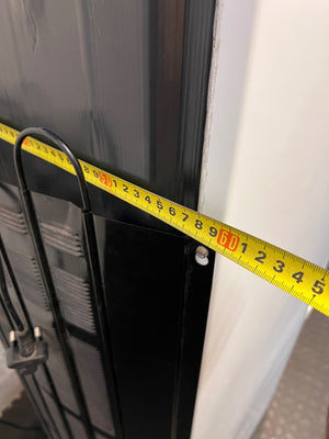 Defy White Upright Fridge-Freezer — Good Working Order – depth measurement