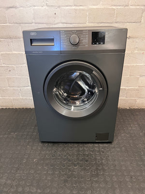 Defy Front Loader Washing Machine in Dark Grey — Good Working Order – main front view