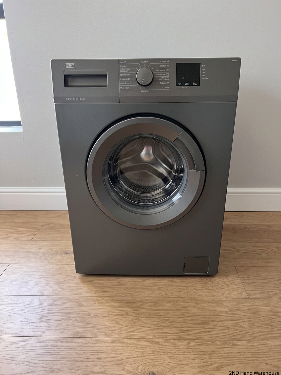 Defy Front Loader Washing Machine in Dark Grey — Good Working Order