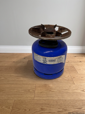 Cadac 3kg Blue Gas Cylinder with Burner Top — Fair Used Condition – styled product image