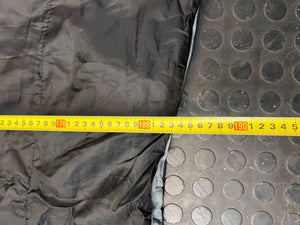 Black Rectangular 200EP Sleeping Bag — Fair Condition With Signs of Wear – depth measurement