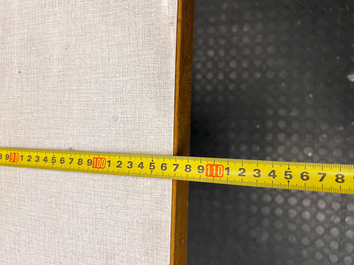 Industrial Sewing Machine on Workstation Table — Good Working Order – width measurement