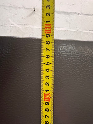 Hisense Silver Fridge-Freezer with Integrated Handles — Good Working Order – height measurement