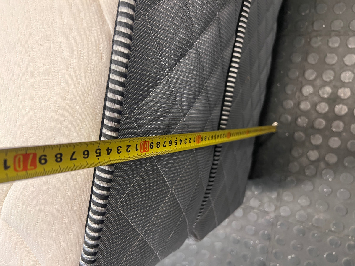 Bed Centre Merlot Orthopaedic Single Base Set — Fair Condition with Visible Wear – height measurement