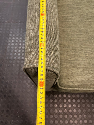 Nest Homes Green Fabric Sleeper Couch — Minimal Wear and Tear – depth measurement
