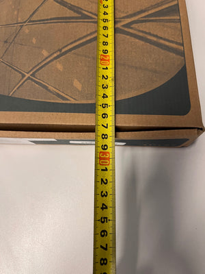 ZTE White WiFi 6 Router with Power Adapter — Good Working Order – depth measurement