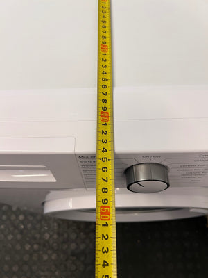 Defy 6kg White Front Loader Washing Machine — Good Working Order – depth measurement