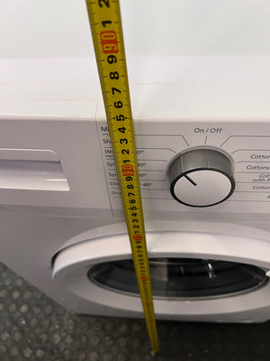 Defy 6kg White Front Loader Washing Machine — Good Working Order – height measurement