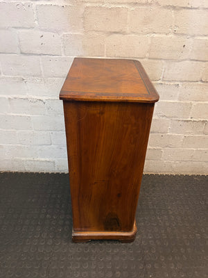 Vintage Style Wooden Glass-Front Display Cabinet — Well Used Condition – top view