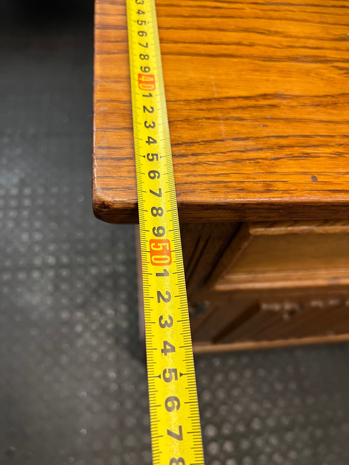Harlequin Furniture Carved Wood Welsh Dresser — Good Condition – depth measurement