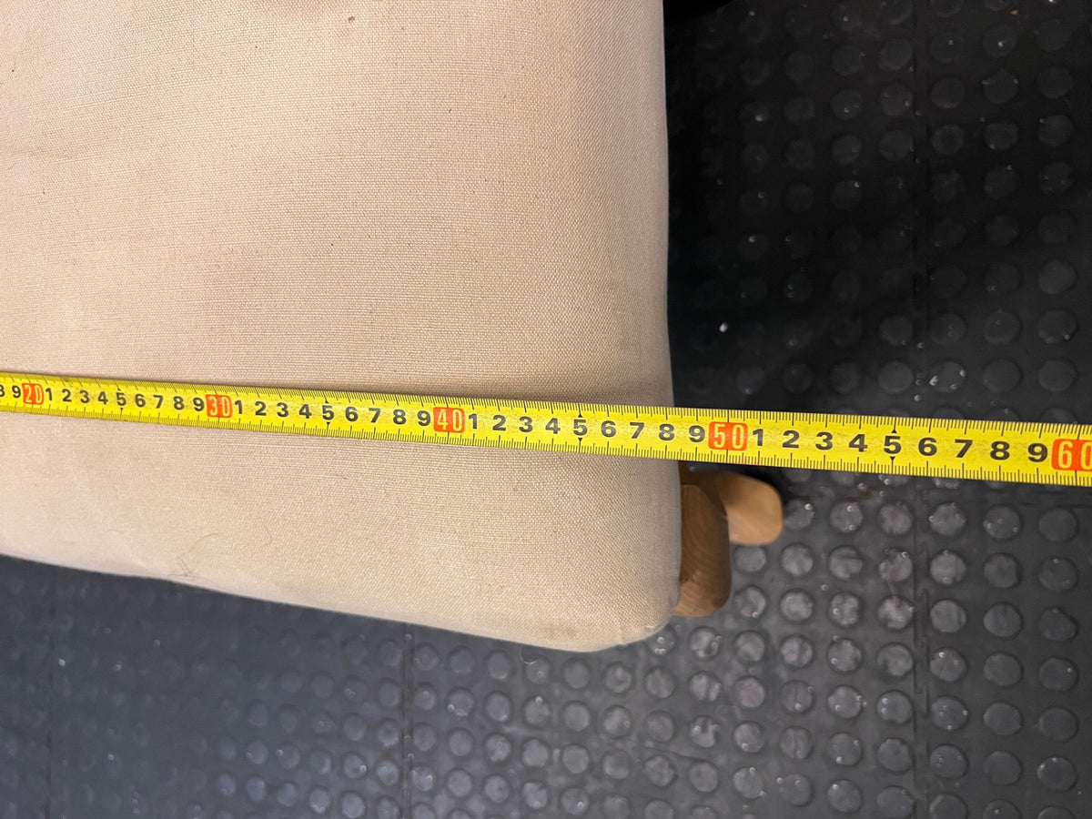 Tufted Upholstered Dining Chair with Cabriole Legs – depth measurement