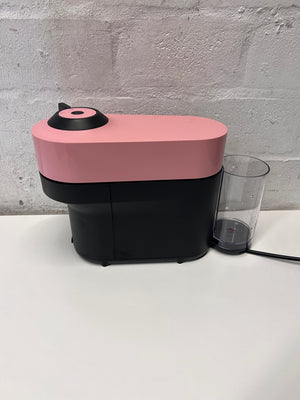 Pink and Black Compact Coffee Machine — Good Working Order – main front view