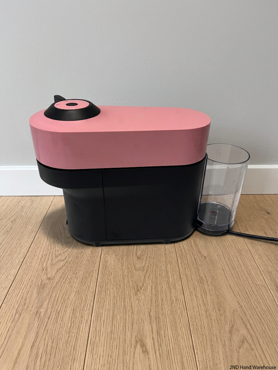 Pink and Black Compact Coffee Machine — Good Working Order – styled product image