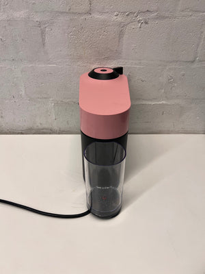 Pink and Black Compact Coffee Machine — Good Working Order – top view