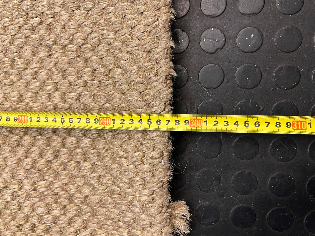 Natural Beige Woven Sisal Rug – width measurement