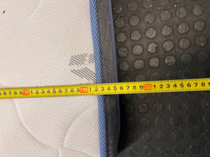 Truform Varsity Double Memory Foam Mattress – depth measurement
