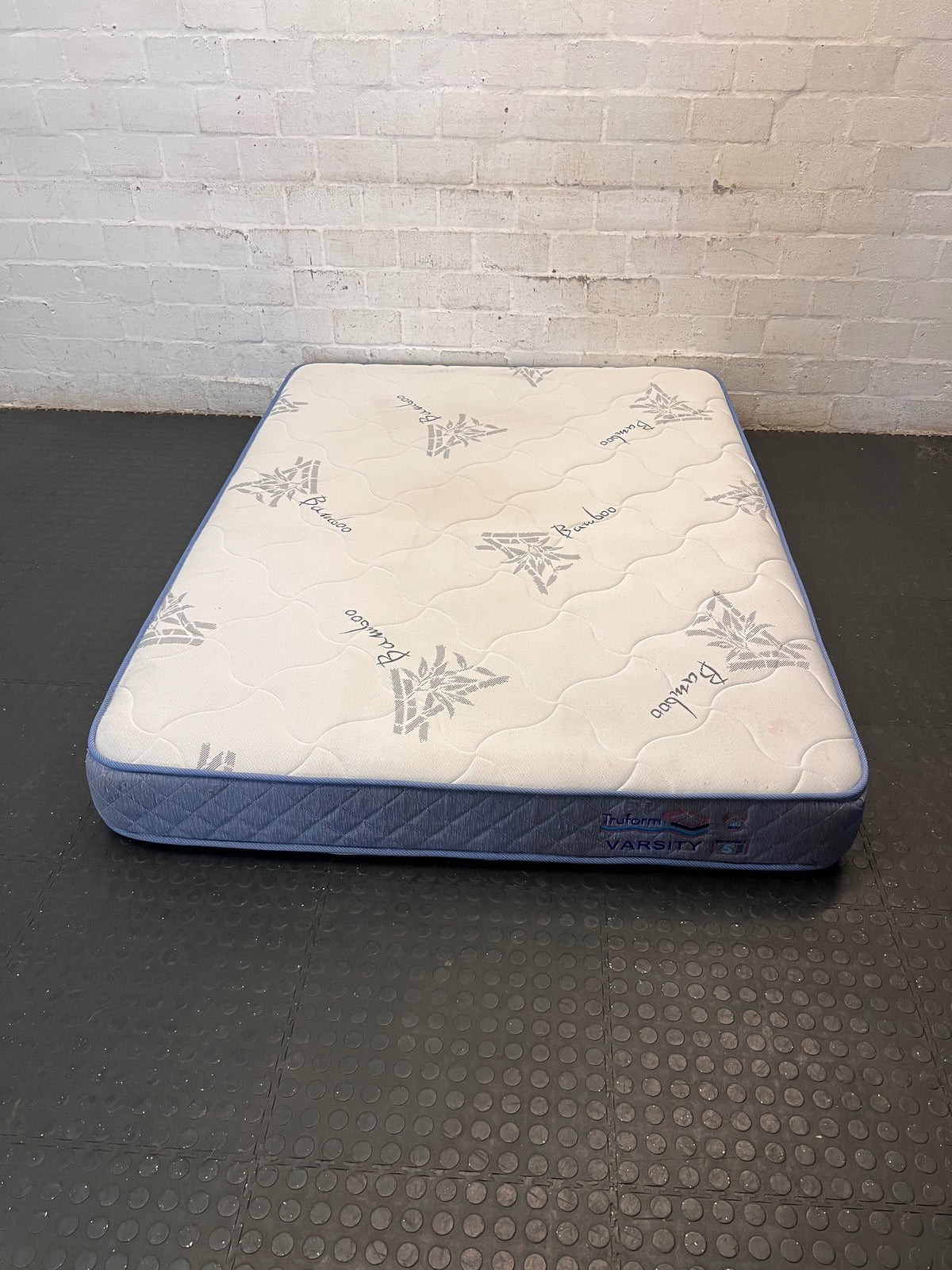 Truform Varsity Double Memory Foam Mattress – main front view