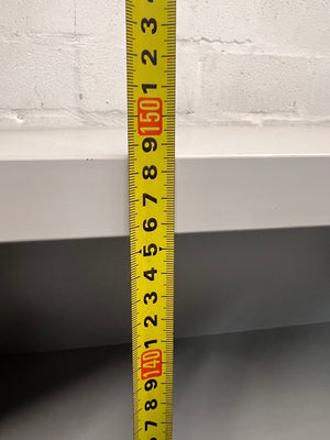 White and Grey Office Storage Unit with Drawers – height measurement