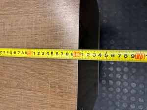 Mid-Century Style Wooden TV Unit with Sliding Door – width measurement
