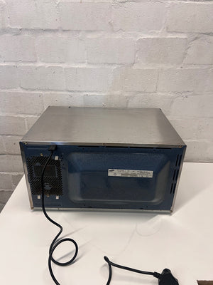 Silver 40L Samsung Microwave — Does Not Heat Up – back view